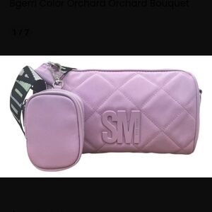 NWT Steve Madden BGERRI Quilted Mauve Pink Crossbody Bag